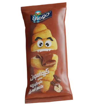 domty croissant with chocolate & hazelnut