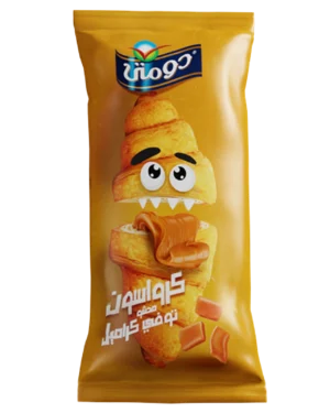 domty croissant with toffee caramel