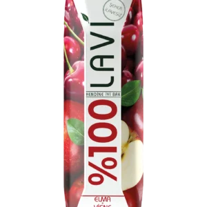 lavi apple & sour cherry juice 1l