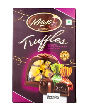max chocolate twist truffles vanilla