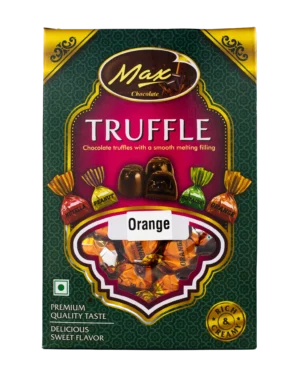 max chocolate twist truffles orange