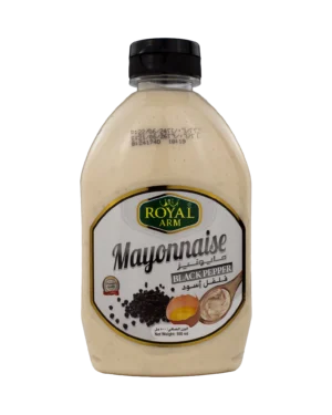 royal arm black pepper mayonnaise 500ml
