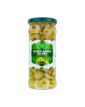 royal arm sliced green olive 340g