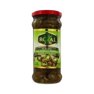 royal arm sliced jalapeño pepper 340g
