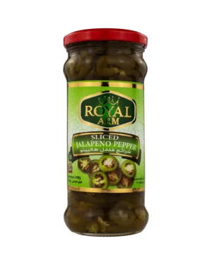royal arm sliced jalapeño pepper 340g