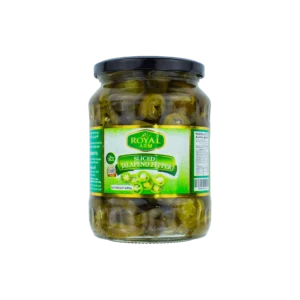 royal arm sliced jalapeño pepper 680g