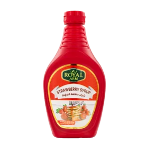 royal arm strawberry syrup 624g