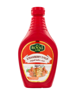 royal arm strawberry syrup 624g