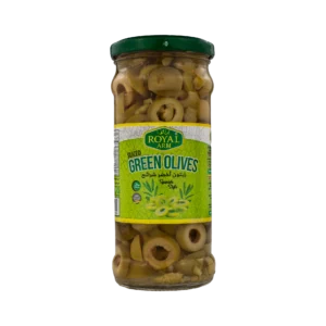 royal arm whole green olive 340g