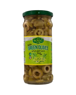 royal arm whole green olive 340g